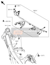 260311876, Harness, Main, Kawasaki, 1