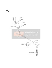 E920701249, BR7EVX (Ngk Sparkplug), Kawasaki, 2