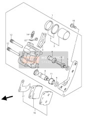 5930042860, Pad & Shim Set, R, Suzuki, 0