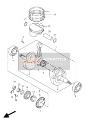 09263350470B0, .Bearing (35X43X22), Suzuki, 2