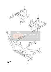 4351027HA0, Fussraste, Suzuki, 0