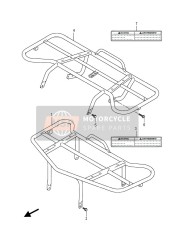 4631027H01YSN, Carrier, Rear (Black), Suzuki, 0