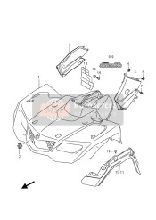 Parafango anteriore (LT-F400F P24)