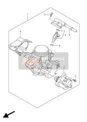 1340031H03, Body Assy,Throttle, Suzuki, 0