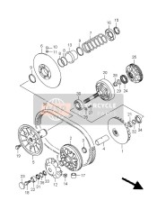 2143111H00, Plate, Movable Drive, Suzuki, 0