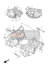 1130145821, Crankcase Set, Suzuki, 0