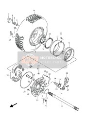 Right Rear Wheel (LT-F400FZ P17)