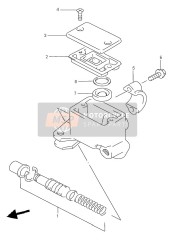 6966924A01, Coperchio, Suzuki, 1