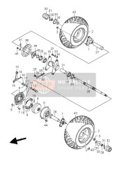 6475043G00, Spacer,Rear Axle,L, Suzuki, 0