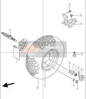 Left Rear Wheel