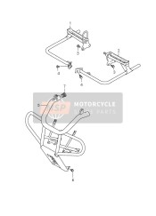 4352005G00, Footrest,Front Lh, Suzuki, 0