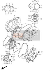 1134231G00, Alloggiamento , Cinghia Trasmis, Suzuki, 0