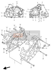1161109F51, Spacer, Engine Mounting (L:30), Suzuki, 2