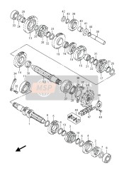 2423133H10, Gear, 3RD Drive, Suzuki, 0