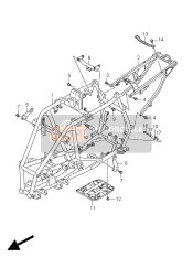 4110033H10YPT, Rahmen, Suzuki, 0