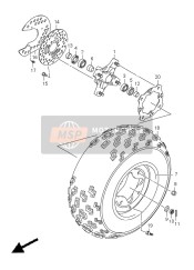 Roue avant