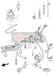 3714619B10, Ebauche LT125H Type:d, Suzuki, 2