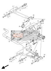 Bras de suspension arrière