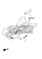 6813143GB0HNS, Emblem, Front Lh, Suzuki, 0