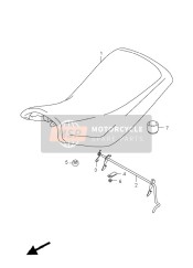 4510005G22R1Z, Seat Assy (Gray), Suzuki, 0