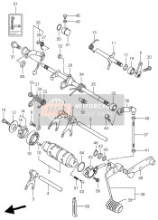 6839205G11, Label,Gear Shif, Suzuki, 1