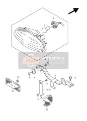 Fanale posteriore combinato (LT-A750ZX P28)