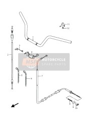 5862031G10, Guide, Parking Cable, Suzuki, 1