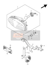 Combinatielamp achter (LT-A750XP P28)