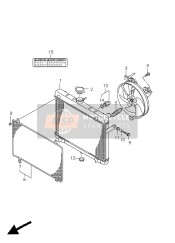 Radiateur (LT-500XPZ P28)