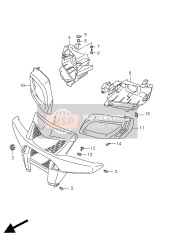 KÜHLERGRILL VORNE (LT-A500XPZ P33)