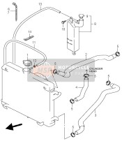 1790027810, Hose Set,Rsvr Tank Inlet, Suzuki, 0