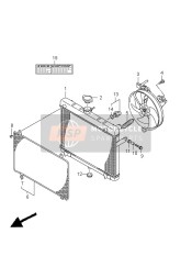 Radiateur (LT-A500XPZ P17)