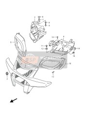 5328131G03291, Cover,Inner, Suzuki, 1