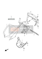 5631131G50PGR, Abdeckung, Suzuki, 0