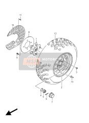 Ruota anteriore (LT-A400F P24)