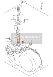 1673104000H17, Gasket, Oil Pump, Suzuki, 2