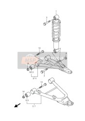 Bras de suspension (LT-A400FZ)