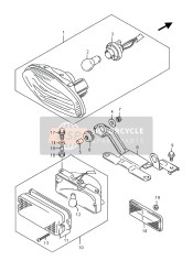 Lampe combinée arrière