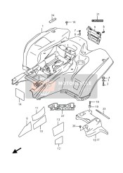 Rear Fender (LT-A750XZV)