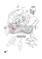 Rear Fender (LT-A750X)