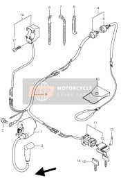 3351087D20, Cap, Spark Plug, Suzuki, 0