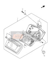 3410031GM0, Speedometer Assy (Kilo), Suzuki, 0