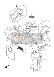 Parafango anteriore (LT-A750XPZ)