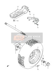 Left Rear Wheel (LT-A400F P17)