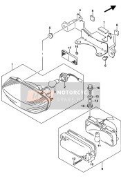 Fanale posteriore combinato