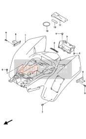 6872109A00BJB, Adesivo Suzuki, Suzuki, 0