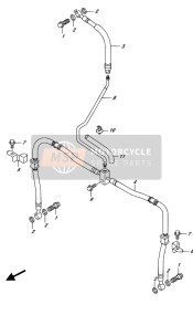 Flexible de frein avant