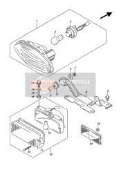 Lampe combinée arrière