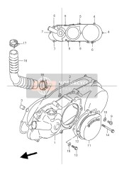 1148240B10, Gasket, Clutch Cover, Suzuki, 1