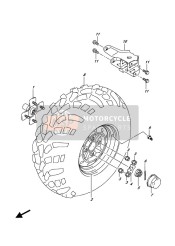 LH Rear Wheel (LT-A500XPZ)